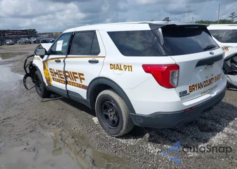 2022 Ford Police Interceptor z USA, uszkodzony, nr VIN 1FM5K8AB9NGA27075